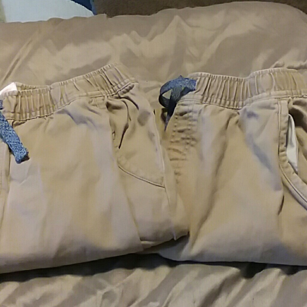 Khaki boys pants 2 pairs